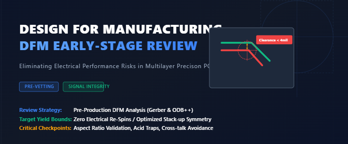 Последние блоги о компании Design for Manufacturing: Reducing Electrical Risks in Multilayer PCBs through Early-Stage DFM Feedback