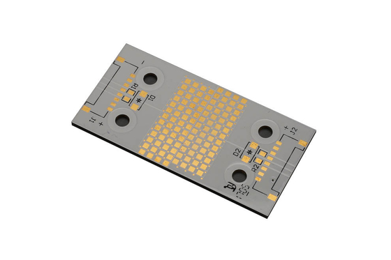 Специализированный AlN керамический алюминиевый нитрид PCB жесткий печатный пластинка PCB