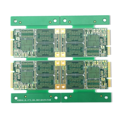 Золотой Finger PCB многослойный жесткий печатный контур для портативных устройств